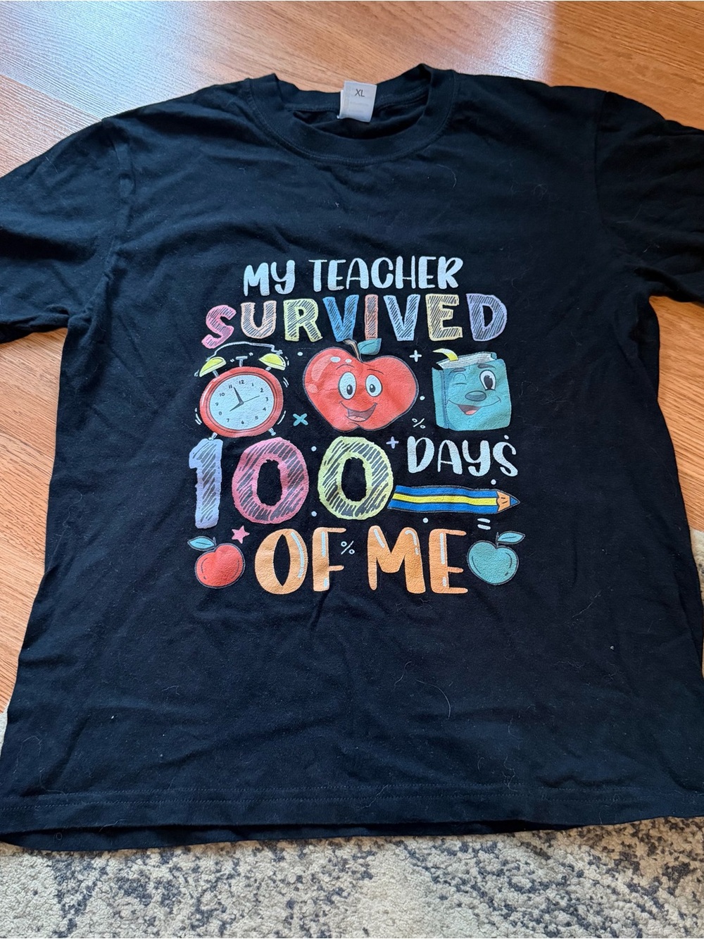XL 100 Days of School Tee